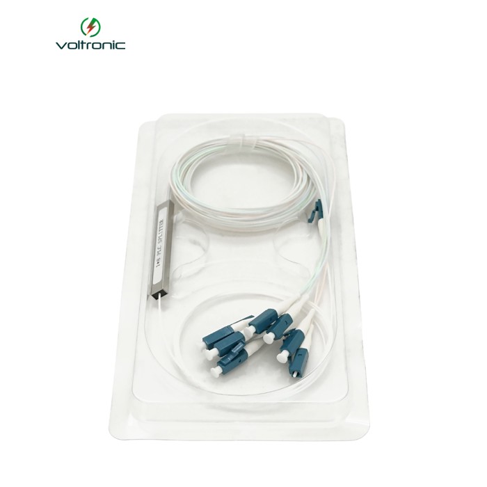 Дільник оптичний Coupler PLC-1x8-split-0-LC / UPC-0.9mm cord-1.0m