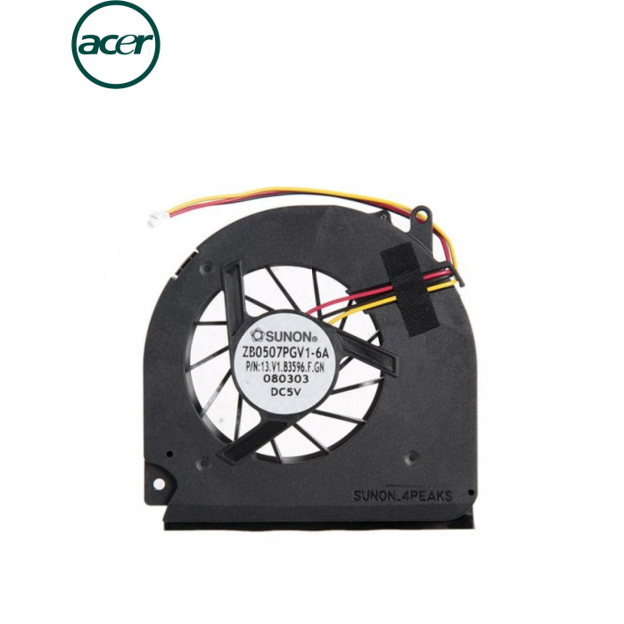 Вентилятор ноутбука Acer TravelMate 6553/6593(ZB0507PGV1-6A) DC(5V,0.4A) 3pin (13.V1.B3596.F.GN/ZB0507PGV1-6A)