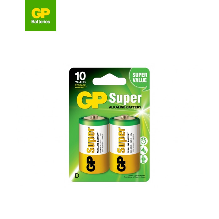 Батарейка Gp D Super Alkaline LR20 * 2 (13A-U2 / 4891199000003)