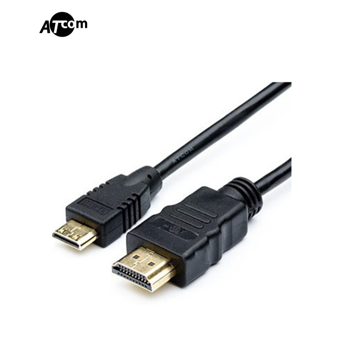 Кабель Atcom HDMI - mini-HDMI (M/M), 2 м, Black (14156)