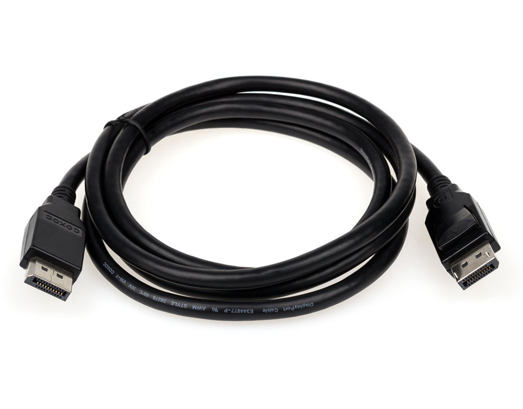 Кабель Atcom DisplayPort - DisplayPort (M/M), 1.8 м, Black (16121) пакет