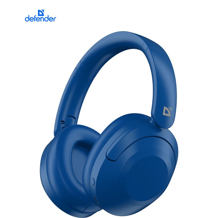 Гарнітура Defender FreeMotion B490 Bluetooth+3,5мм+USB-C, Blue