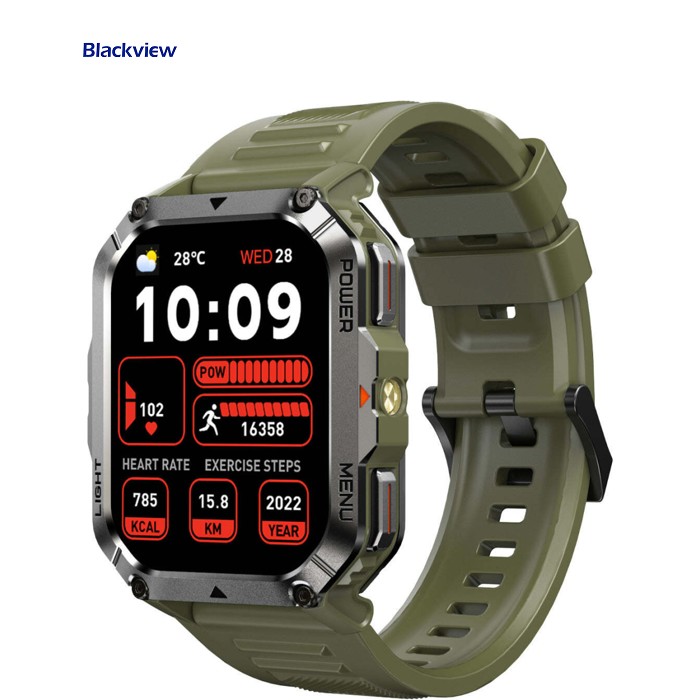 Смарт-часы Blackview W70 Pro Green (6931548322726)