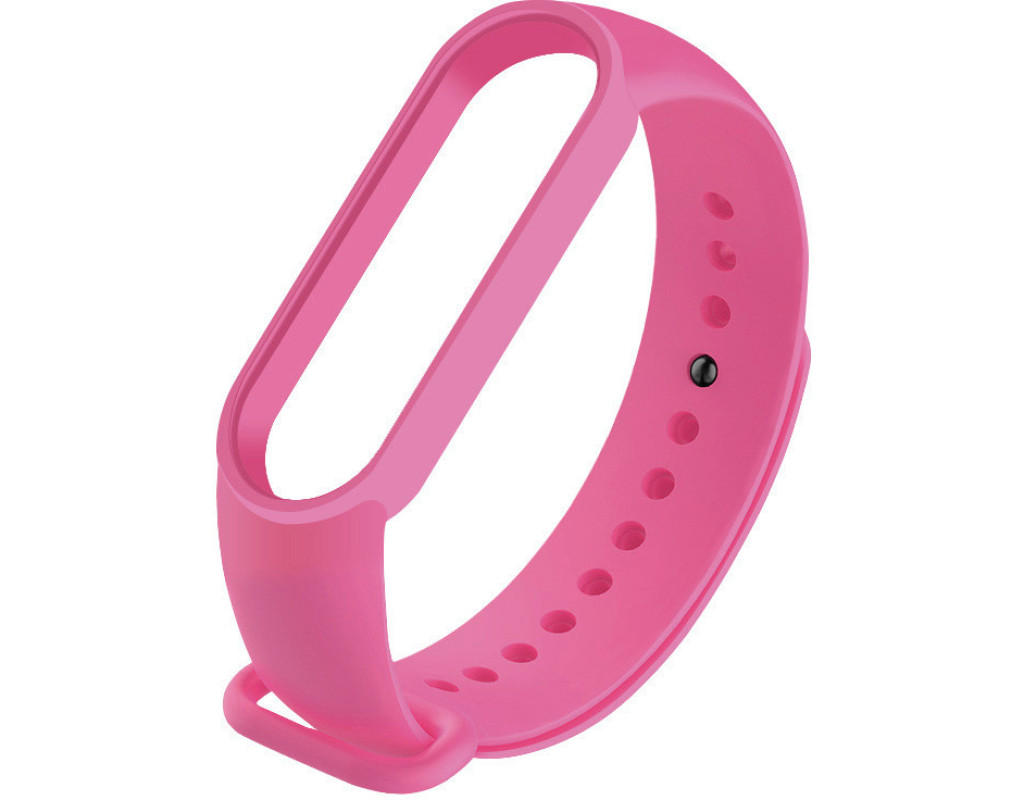 Ремешок для фитнес браслета BeCover Silicone для Xiaomi Mi Smart Band 5/6/7 Hot Pink (705556)