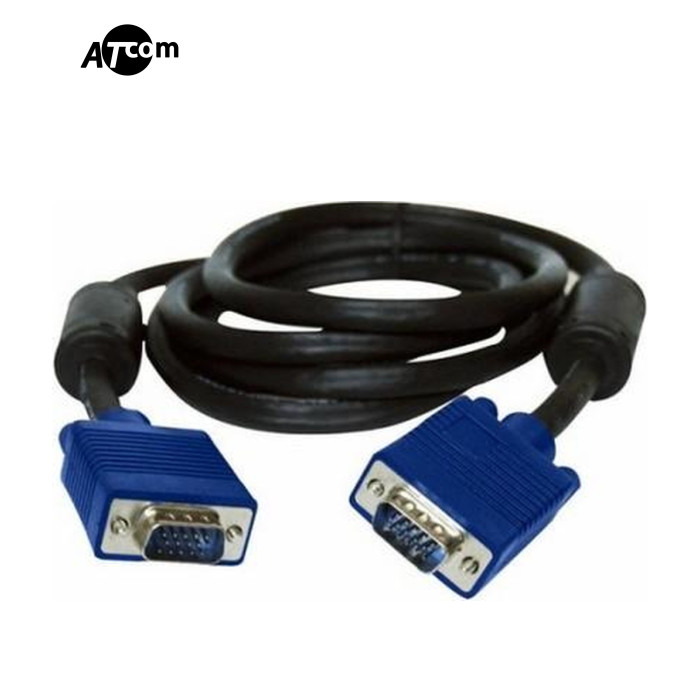 Кабель сигнальный Atcom VGA 1.5м с 2-мя ферритовыми кольцами