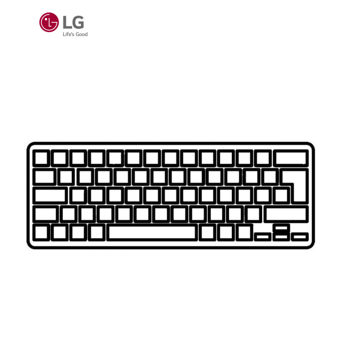 Клавіатура ноутбука LG E200 светло-серая RU (A43148)