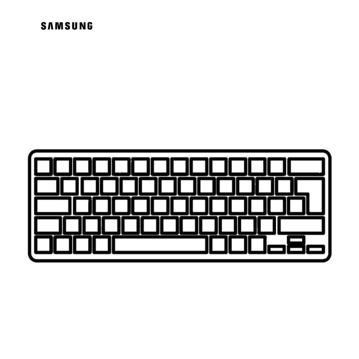 Клавиатура ноутбука Samsung NC10/ND10/N110/N130/N140/NC310/N108 белая UA (A43279)
