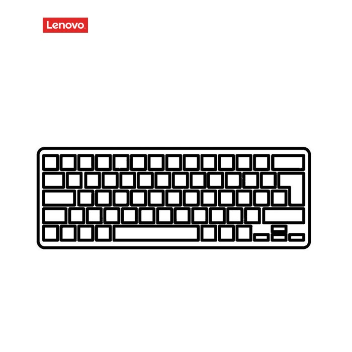 Клавіатура ноутбука Lenovo 110-15 Series black,wo/frame,RU/US (A43964)