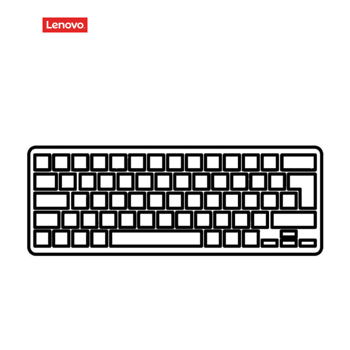 Клавиатура ноутбука Lenovo 110-14ISK Series black,black frame UA/US (A43998)