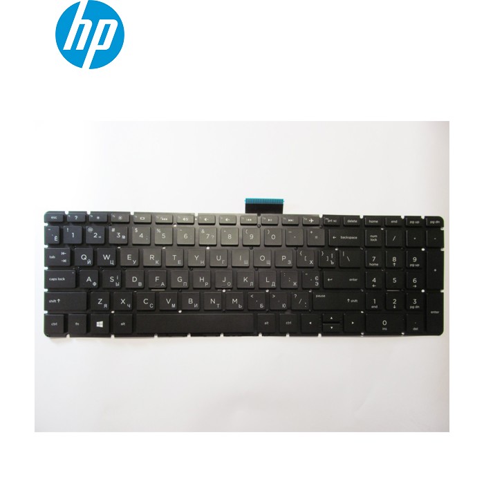 Клавіатура ноутбука HP 15-BS/BW/250/255/256/258 G6 Series черная без рамки, с подсв (A46041)