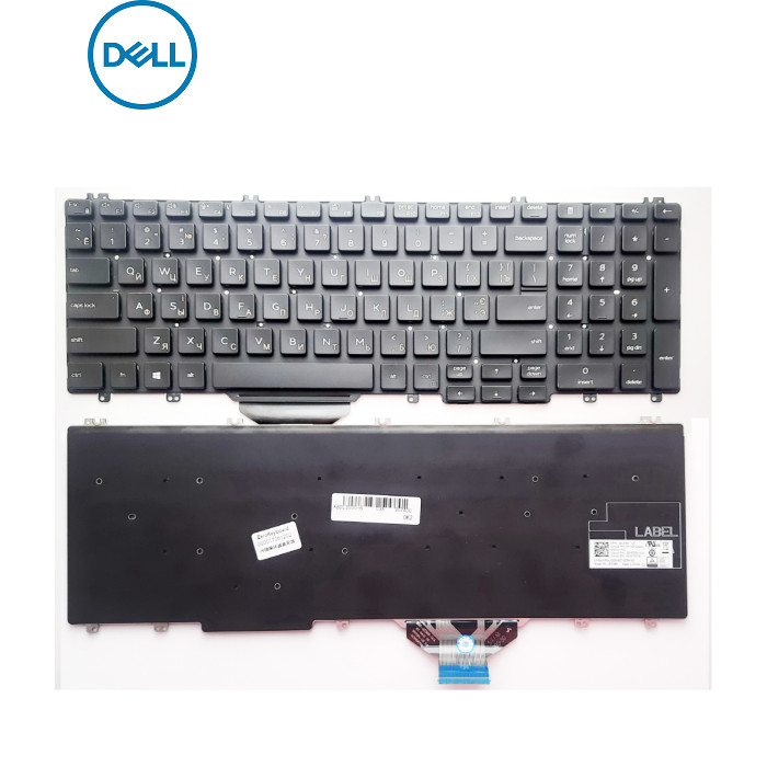 Клавиатура ноутбука Dell Latitude 5500/5501,Precision 3501/3540/3541 черн UA (A46188)