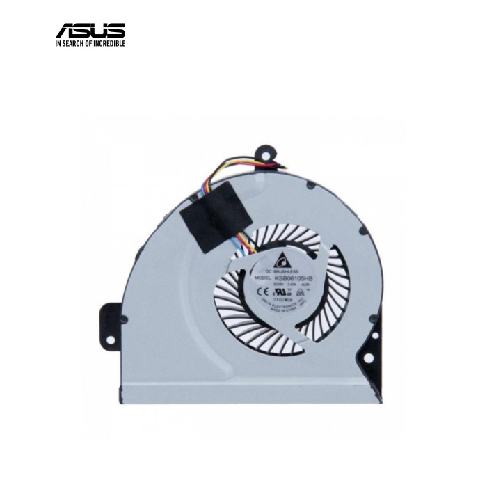 Вентилятор ноутбука ASUS A43,A53,K43,K53,X43,X53 (KSB06105HB-AI10)(5V,0.4A),4pin (A48136)