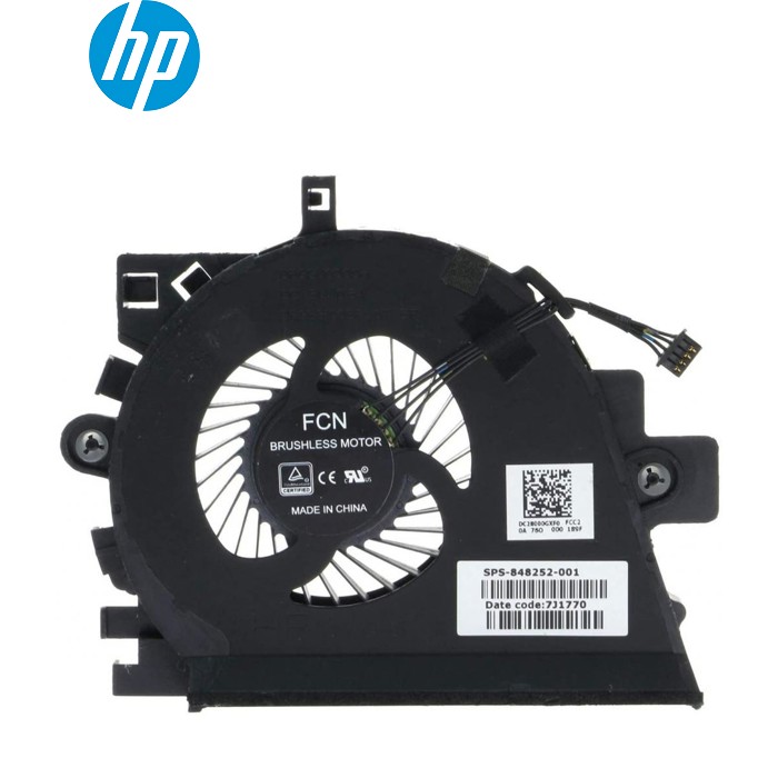 Вентилятор ноутбука HP ZBook 15 G3 (848252-001) DC(5V, 0.5A), 4pin (до відеокарти) (A48464)