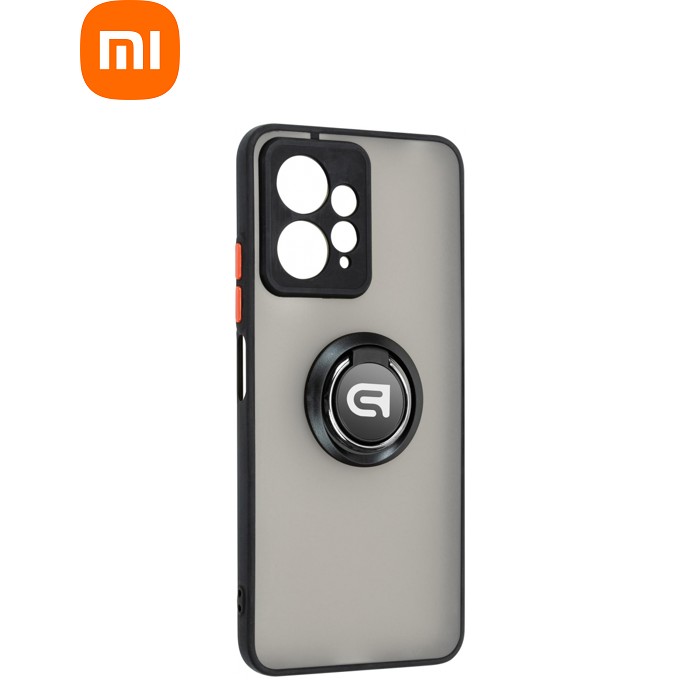 Чохол до мобільного телефона Armorstandart Frosted Matte Ring Xiaomi Redmi Note 12 4G Black (ARM68378)