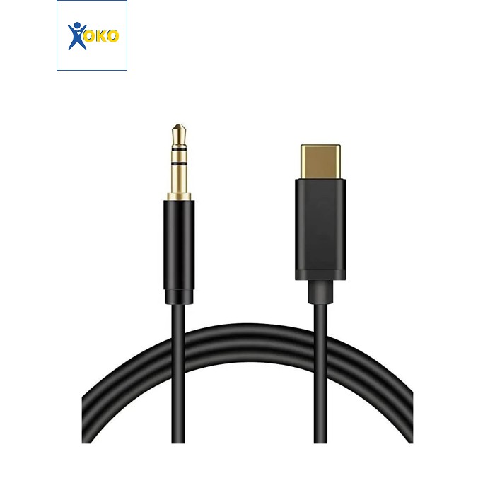 Кабель мультимедийный USB-C to 3.5mm M 1.0m black XoKo (AUX-002-BK)