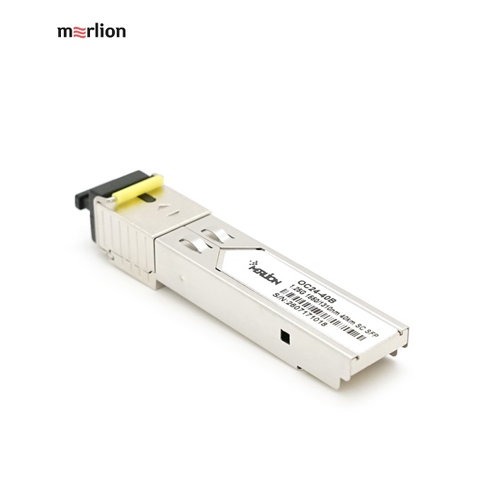 Модуль Merlion SFP + 1.25G 40Km WDM SC TX1550 / RX1310, OEM