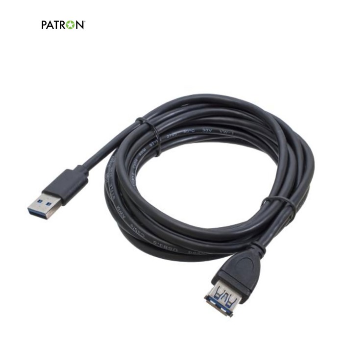 Дата кабель USB 3.0 AM/AF 4.5m Patron (CAB-PN-AMAF3.0-4.5M)
