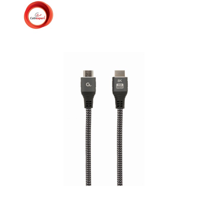 Кабель мультимедійний HDMI M to HDMI M 2.0m V2.1 8K Cablexpert (CCB-HDMI8K-2M)