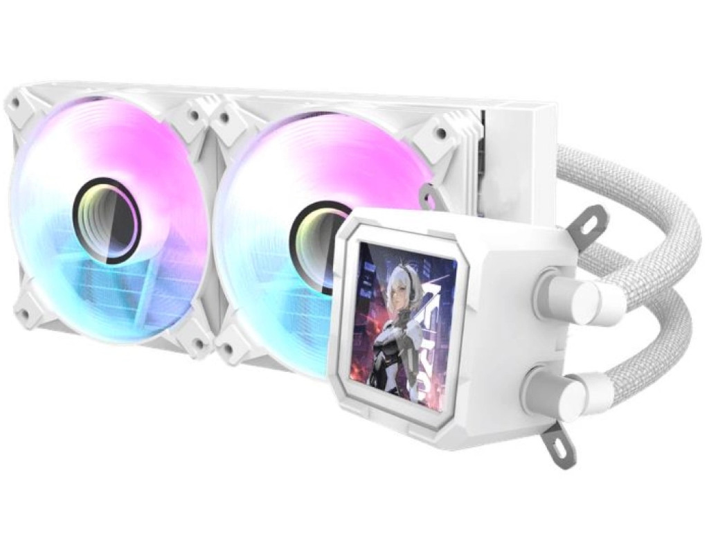 Система жидкостного охлаждения DARKFLASH DV240S WHITE