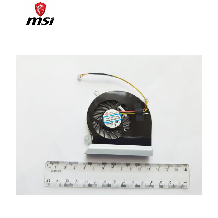 Вентилятор ноутбука MSI GE60/MS-16GA/MS-16GC DC(5V,0.55A) 3pin (PAAD06015SL-N284)