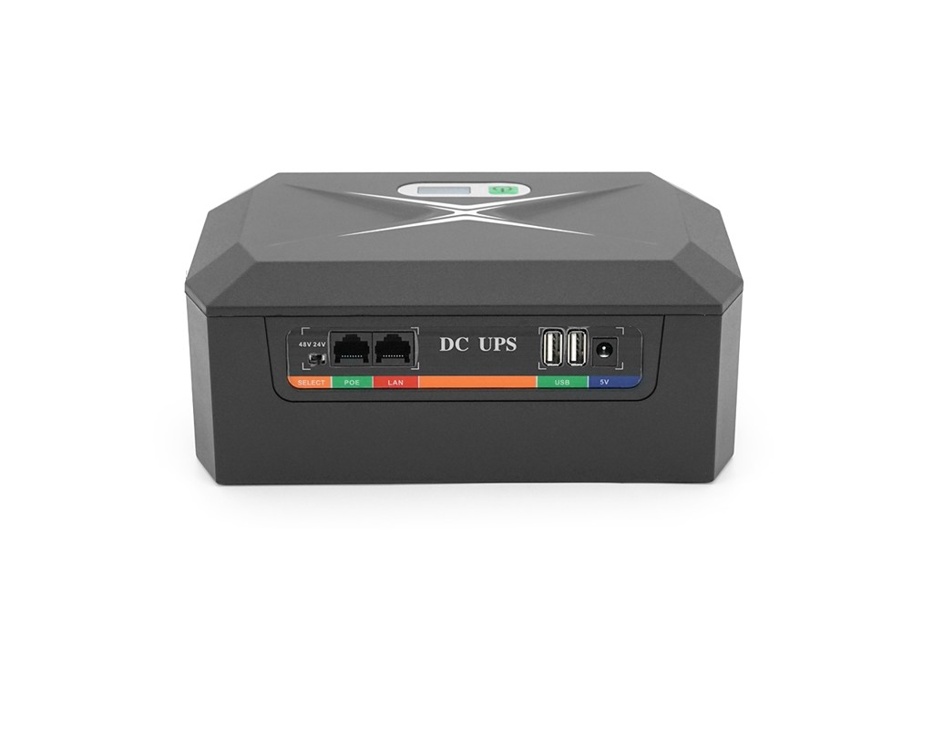 ДБЖ UPS-60W / 32 DCP-60W-48 для роутерів / комутаторів / PON, 9 / 12V*3, 48000мAh(8*6000MAh), Black, BOX