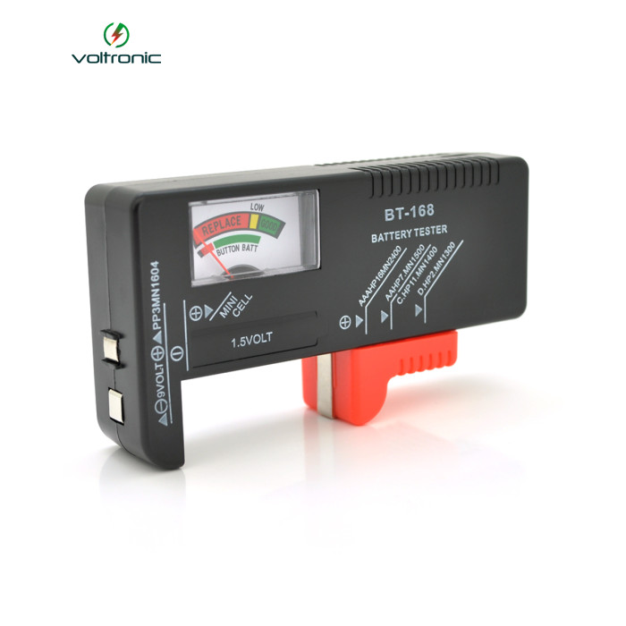 Тестер емкости BT-168 для аккумуляторных батарей AA/AAА/D/C/серии AG, 1,5V и 9V