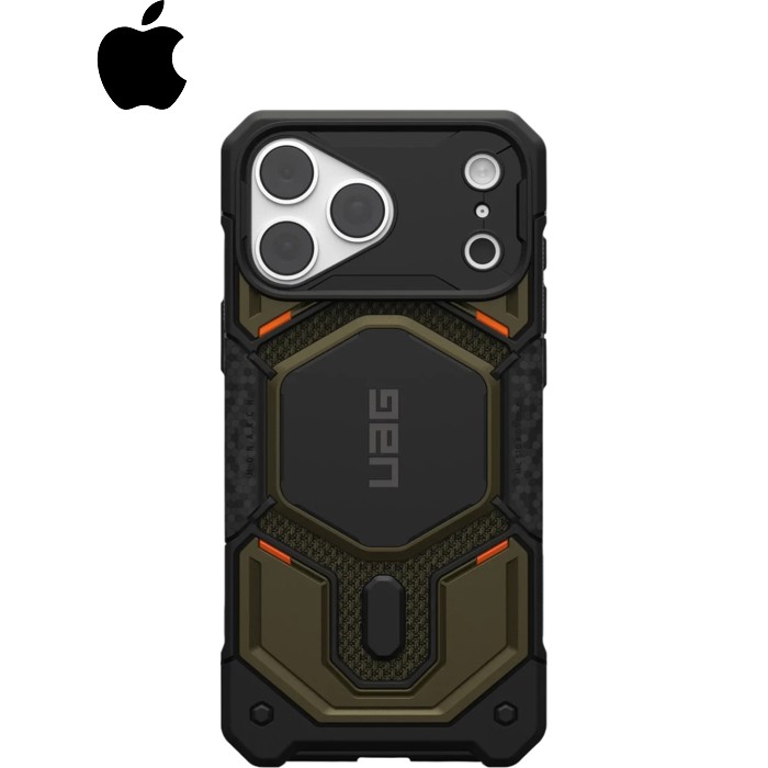 Чохол до мобільного телефона UAG Monarch Pro Magsafe iPhone 18 Pro Max Kevlar Element Green (11456811397B)