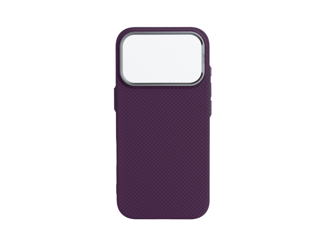 Чехол для мобильного телефона Armorstandart LikeCarbon2 MagCase Apple iPhone 18 Pro / 17 Pro Kevlar Dark Cherry (ARM92539)