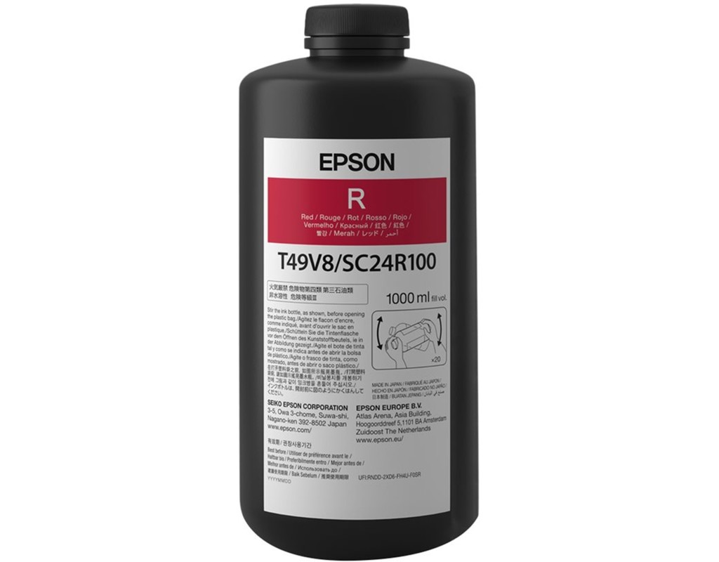 Контейнер с чернилами Epson T49V UltraChrome UV Red (C13T49V810)