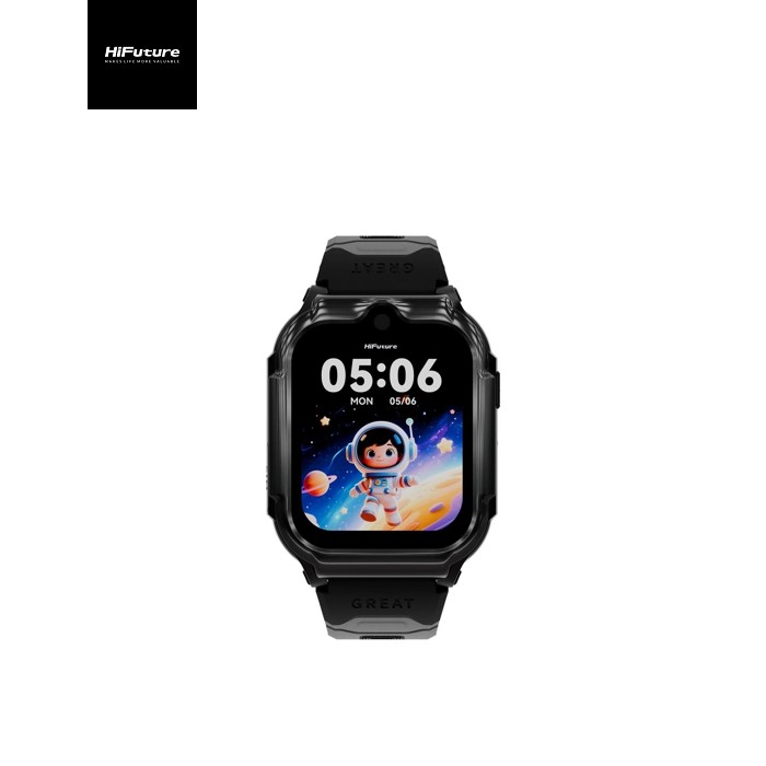 Смарт-часы HiFuture Kidguard G1 з GPS, 4G та камерою Black Grey (KidguardG1.Black-Grey)