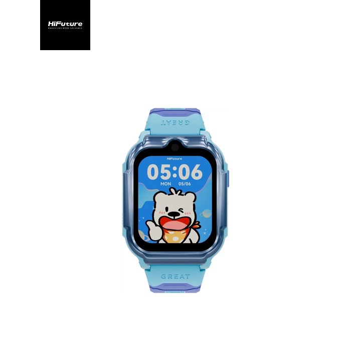 Смарт-годинник HiFuture Kidguard G1 з GPS, 4G та камерою Sky Blue (KidguardG1.Sky-Blue)