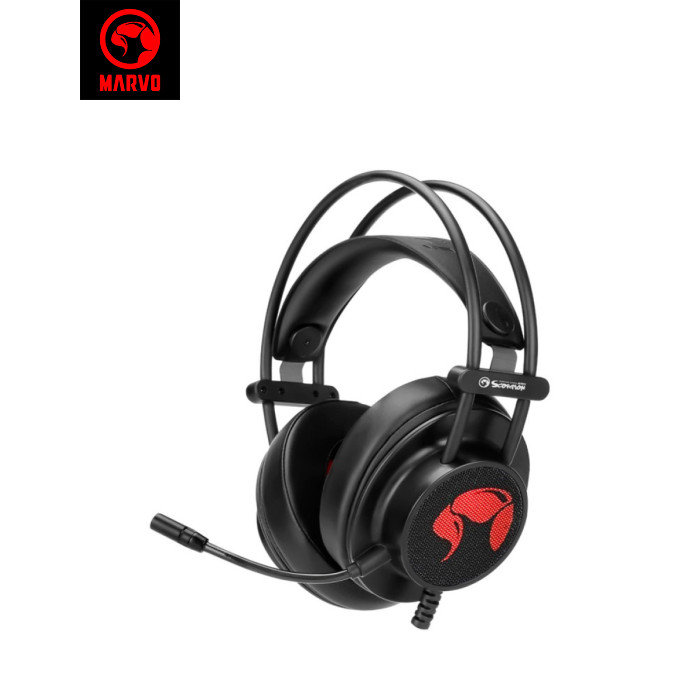 Наушники Marvo HG9055 7colors-LED 7.1 Black (HG9055)