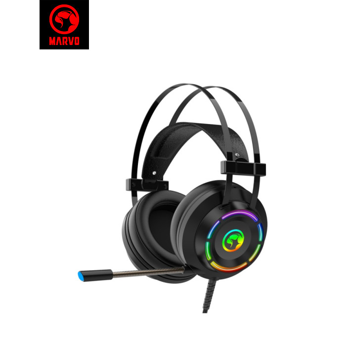 Навушники Marvo HG9062 Multi-LED 7.1 Black (HG9062)
