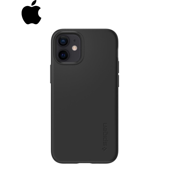 Чехол для мобильного телефона Spigen iPhone 12 mini Case Thin Fit, Black (ACS01739)