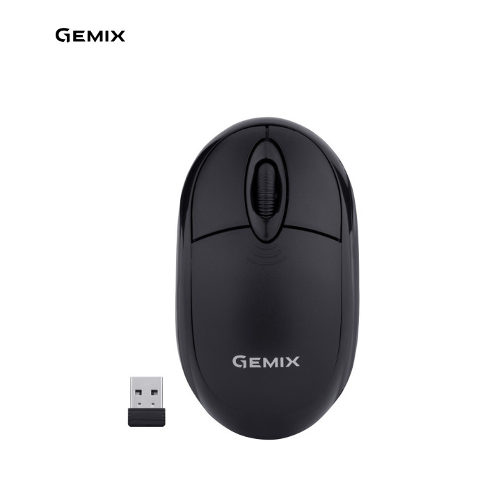 Мышка Gemix GM185 Wireless Black (GM185Bk)